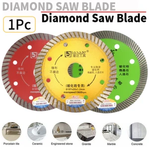 1Pc 100mm Diamond Saw Blade Cutting Wheel Disc For Ceramic Stone Rotation Tool - Picture 1 of 14