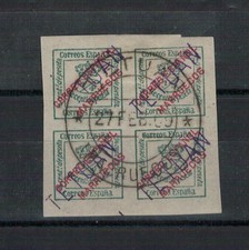 MAROC BUREAUX ESPAGNOLS . N° 21 .4 / 4 c   OBLITERE  . SUPERBE.