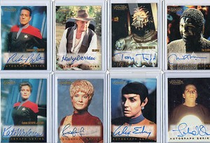 Star Trek Voyager Autograph Card Selection NM Skybox Rittenhouse 