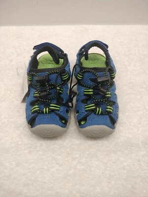 New Okie Dokie Lil Marlin Blue/Green Child Little Boys Sports Sandal 6M - Image 1 of 4