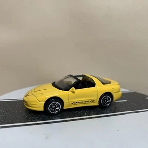 1997 Matchbox #20 '97 Pontiac Firebird Formula Ram Air w/T-Top Yellow 1:64 NM - Picture 1 of 12