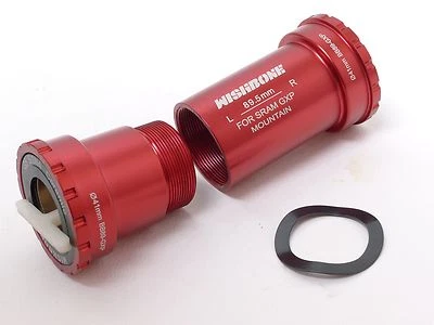 mr_ride Ceramic BB BB89 Frame adaptor Sram GXP MTB crank set Bottom Bracket Red - Image 1 of 4
