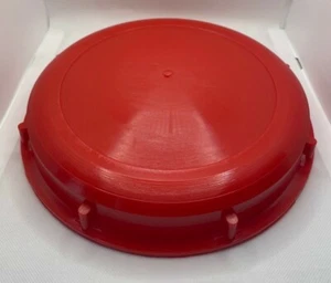 IBC TANK LID - GENUINE UK SUPPLY RED 225mm HEAVY DUTY - Picture 1 of 4