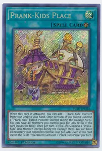 PRANK-KIDS PLACE 1° Edizione Rara Segreta HISU-EN023 YUGIOH! LP-NM - Foto 1 di 2