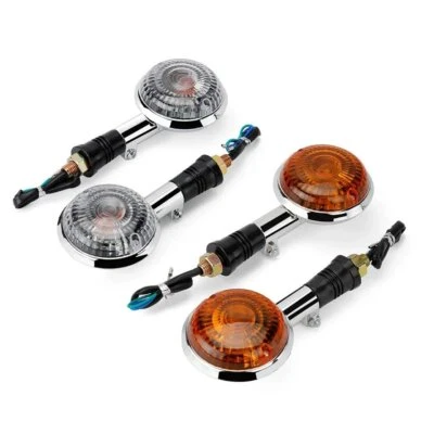 Luz intermitente de señal de giro de 2 piezas para Yamaha V-Star XVS400 XVS650 XVS1100 V-MAX1200 Foto 1 de 4