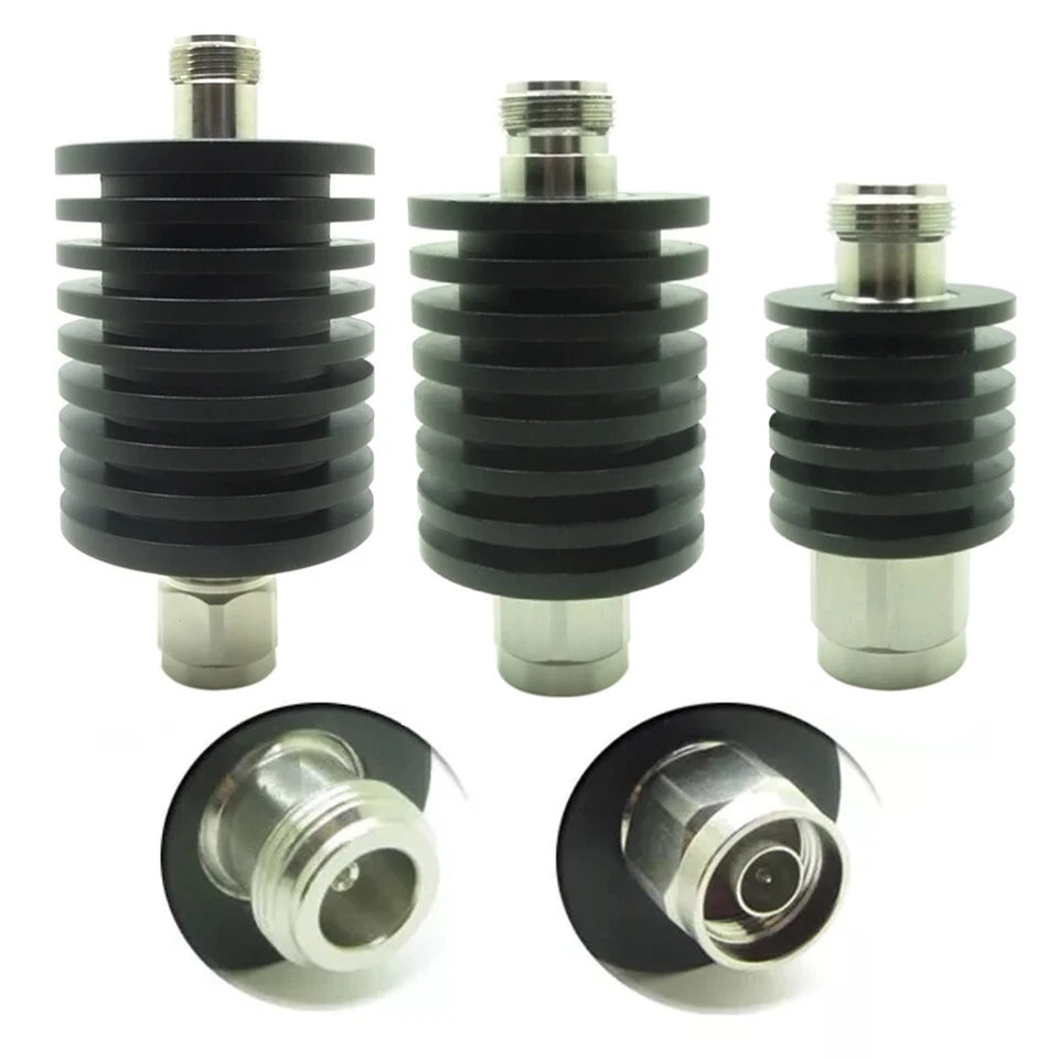 RF Coaxial Attenuator 10W 30W 50W 1dB - 40dB N Type Male to Female 3.0GHZ 50 Ohm - Image 1 of 4