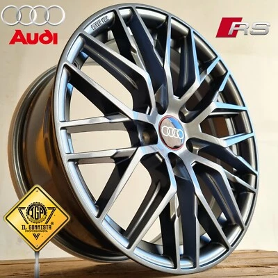 RS+ KIT 4 Cerchi In Lega 20" Compatibili con Audi A5 S5 + A6 S6 + A7 A8 + Q4 Q5 - Immagine 1 di 4