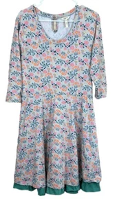 Vestido grande giratorio floral para mujer Matilda Jane Joanna Gaines Down on the Farm - Imagen 1 de 3