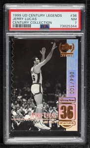 1998-99 Upper Deck Century Legends Collection /100 Jerry Lucas #36 PSA 7 HOF