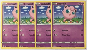 POKEMON 4X JIGGLYPUFF 067/189 DARKNESS ABLAZE COMMON NEAR MINT - Picture 1 of 1