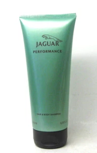 VINTAGE Jaguar Performance for Men Hair & Body Shampoo 6.7oz Tube NEW Original - Picture 1 of 2