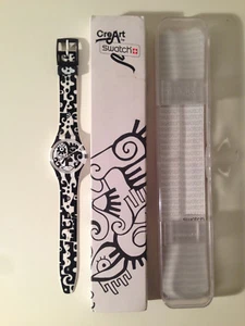 Swatch Speciali GZ204C Creart Press Event Special Billy The Artist - Foto 1 di 6