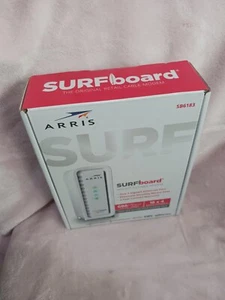 ARRIS SURFboard SB6183 686 Mbps DOCSIS 3.0 Cable Modem, White New - Picture 1 of 6