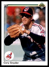 1990 Upper Deck Cory Snyder Baseball Cards #126