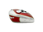 Fit For Triumph Tiger 90 Pre War Cherry & Chrome Painted Steel Petrol Tank