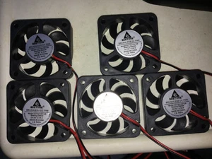 5pcs Brushless DC 5V 50mm 50x50x10mm 5cm Mini PC Computer Cooling Cooler IDE Fan - Picture 1 of 5