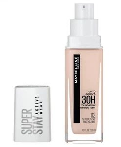 Maybelline Super Stay Full Coverage 24HR Foundation 112 Natural Ivory *SEALED* - Picture 1 of 4