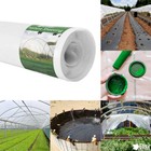 2m Wide 500g Clear Polythene Plastic Greenhouse Sheeting Heavy Duty Building