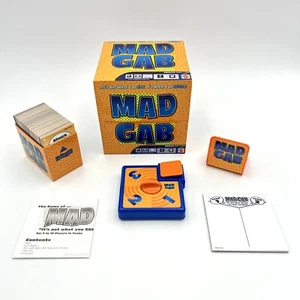 2005 Mattel Mad Gab Party Card Game 2-12 Players Complete In Box - Picture 1 of 13