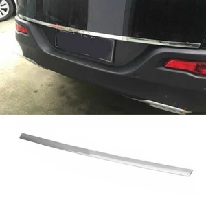 For Jeep Cherokee 2014-2018 stainless Rear Door Trunk Lid Tailgate Strip Trim - Picture 1 of 5
