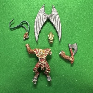 Warhammer Classic Chaos Realms Bloodthirster Khorne Games Workshop Metal 80s 🟢 - Picture 1 of 8
