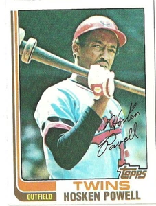 HOSKEN POWELL MINNESOTA TWINS #584 - TOPPS NM-MT 1982 - Picture 1 of 2