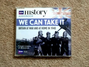 WE CAN TAKE IT - BRITAIN AT WAR - BBC - AUDIO BOOK - TALKING BOOK ( 1 CD ) - Picture 1 of 1