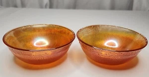 Imperial Carnival Glass Marigold Set of 2 Bowls - Picture 1 of 9