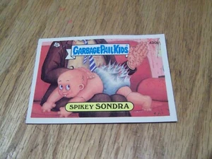 1987 TOPPS GARBAGE PAIL KIDS SPIKEY SONDRA TRADING CARD.... - Picture 1 of 1