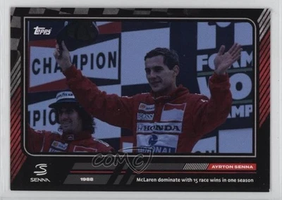 2023 The Story of Ayrton Senna McLaren dominate with 15 race wins in one season - Image 1 of 2