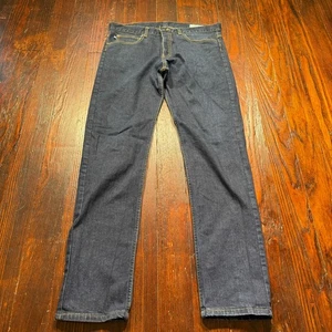 Mizzen + Main Jeans Herren 34 x 32 blau gerades Bein HERGESTELLT IN USA Stretch - gebraucht, in einwandfreiem Zustand - Bild 1 von 13