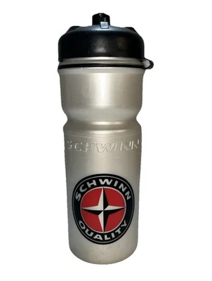 Vintage Schwinn Plastic Dual Flow Biking Cycling Water Bottle USA Made - Image 1 of 4
