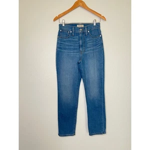 Madewell The Perfect Vintage Crop Jean Size 26 Straight Leg Casual  - Picture 1 of 4