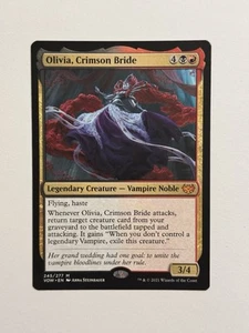 Olivia, Crimson Bride Innistrad: Crimson Vow Regular NM - Picture 1 of 2