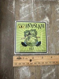 Calcomanía adhesiva de vinilo Bell's Hopslam Ale - Cerveza artesanal - Bell's Brewing - Imagen 1 de 1