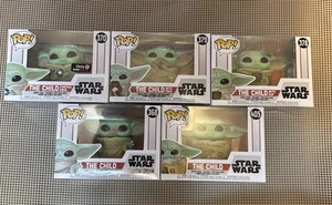 Funko Pop Star Wars The Mandalorian The Child Set De 5 Exclusivo - Imagen 1 de 7