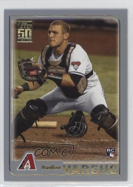 2021 Topps Archives 2001 Topps Silver /99 Daulton Varsho #221 Rookie RC - Image 1 of 2