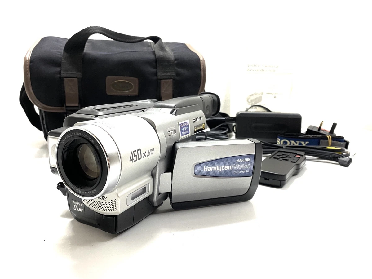 ◆SONY  Hi８　TRV１２６ 極上品 Sony Câmera CCDTRV108 Hi8 com LCD de 2,5