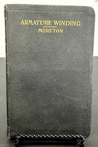 ARMATURE WINDING 1925 (David P. Moreton) AC DC MACHINES 20 Blueprint Fold Outs - Picture 1 of 13