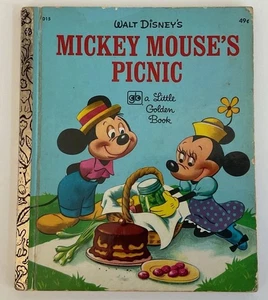 Walt Disneys Mickey Mouse Picknick kleine goldene Bücher. 1974 - Bild 1 von 6