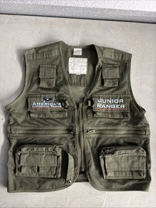 America’s National Parks Junior Ranger Vest Kid's - Size XL - Green - Picture 1 of 5