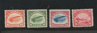 # C 1-3, C6, Unused, VF, OG, NH. CV $ 490.00 - Image 1 of 2