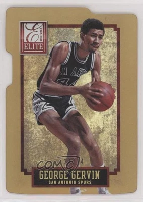 2013-14 Panini Elite Status Gold /24 George Gervin #256 HOF - Image 1 of 2
