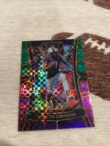 2023 Panini Select Draft Picks Quentin Johnson Checkerboard Tri Color /100 #5 - Bild 1 von 10