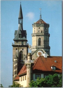 1986 LUFTHANSA AIRLINES 4x6 Adv. Postcard "Daily Service New York to Stuttgart" - Picture 1 of 2