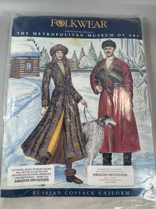 FOLKWEAR Russian Cossack Uniform Pattern #503 The Met Museum Vintage - Bild 1 von 6