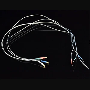 Tonarm Rewire Kit FURUKAWA hochwertiges reines Silber Blei Draht mit neuen Clips Sy - Bild 1 von 10