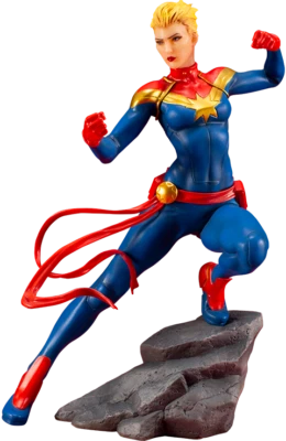 Marvel Comics Vengadores Capitana Marvel Estatua Serie ARTFX Kotobukiya Sideshow Foto 1 de 4