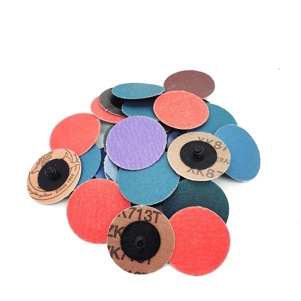 50 Stück SCHLEIFSCHEIBEN MIX ROLOC VSM ZK713X XK870X Ø50 [mm] P150 Entrosten