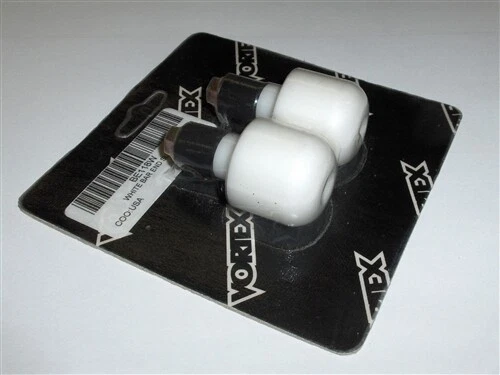 Deslizadores de peso de manillar de aluminio blanco Be118W Vortex Ducati Foto 1 de 1